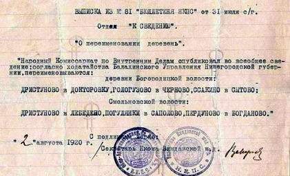 История имен